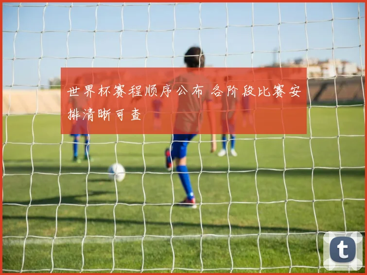 世界杯赛程顺序公布 各阶段比赛安排清晰可查