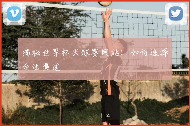 揭秘世界杯买球赛网站:如何选择合法渠道