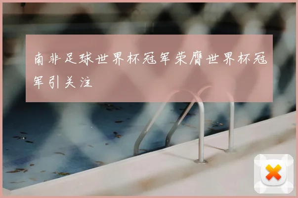 南非足球世界杯冠军荣膺世界杯冠军引关注